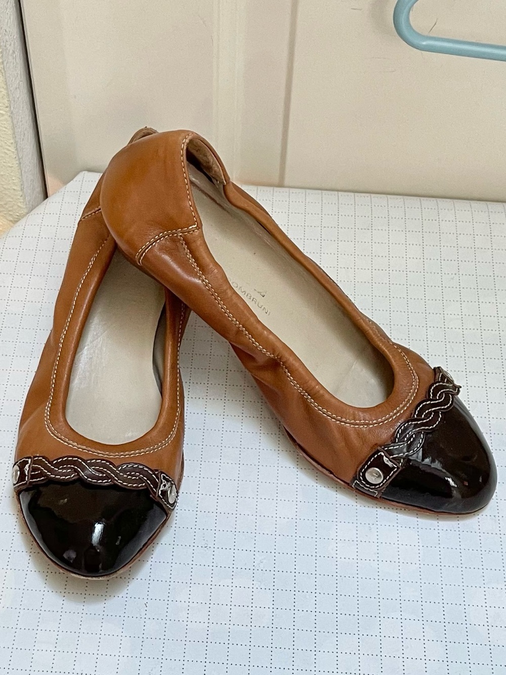 AGL ballet wedge shoes